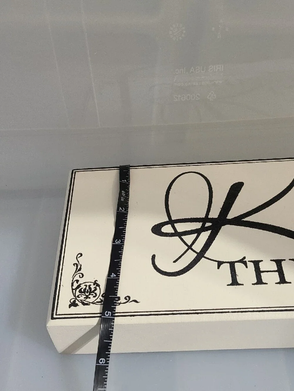 Kiss The Bride Decorative Wedding Decor - Classic Style of Black on Cream